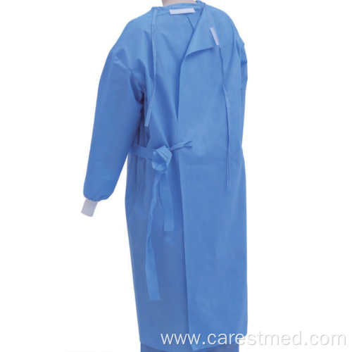 Disposable Sterile SMS 45GSM Surgical Gown